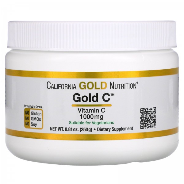 California Gold Nutrition Gold C Powder витамин C ...