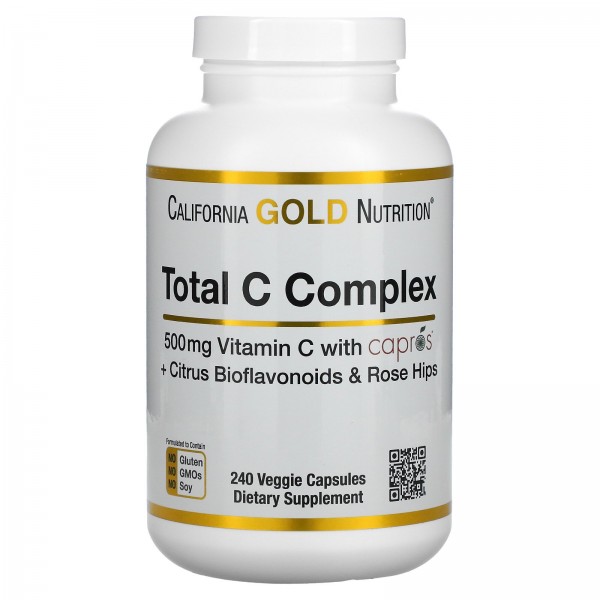 California Gold Nutrition Total C Complex 500 мг 2...