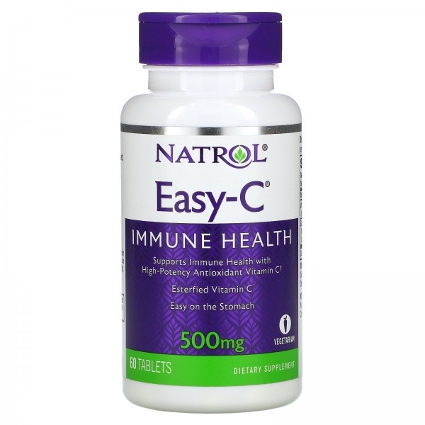 Natrol Easy-C 500 mg 60 Tablets