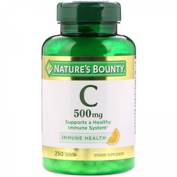 Nature's Bounty Витамин С 500 мг 250 таблеток