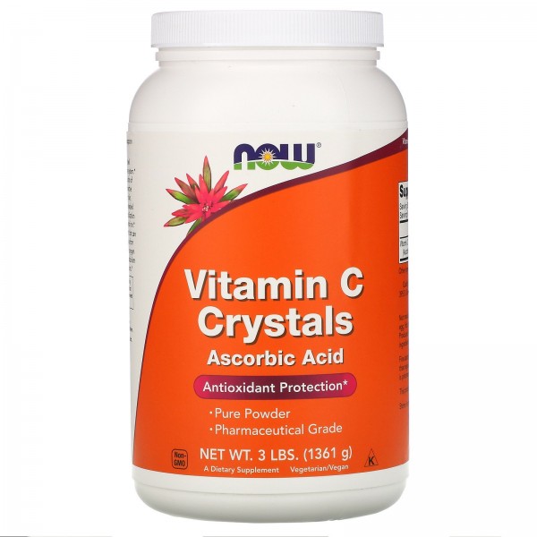 Now Foods Витамин C в кристаллах 1361 г...