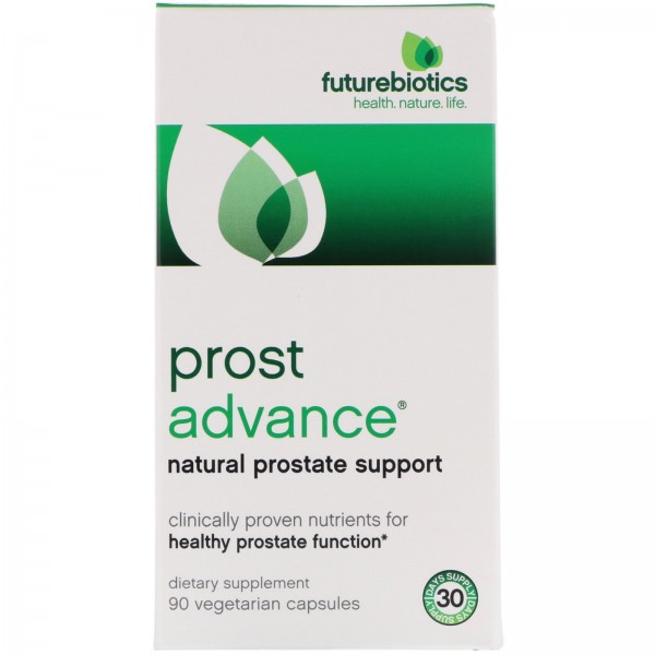 FutureBiotics ProstAdvance натуральная поддержка простаты 90 вегетарианских капсул