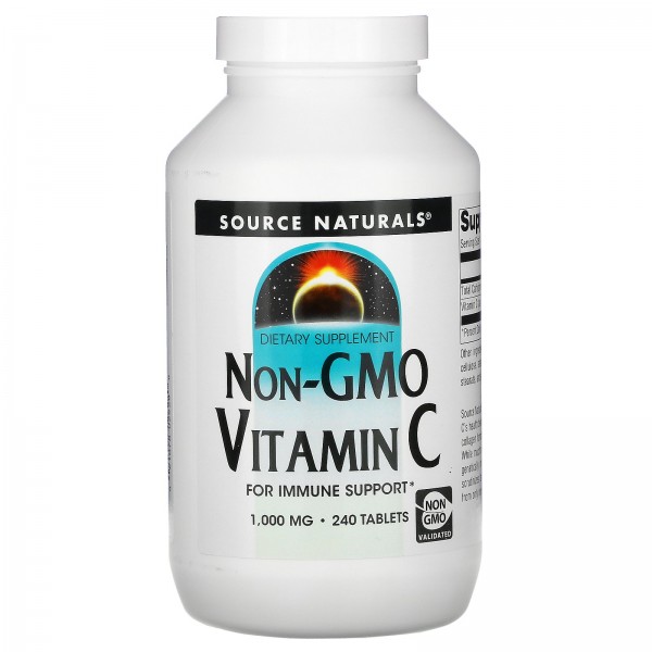 Source Naturals Витамин С без ГМО 1000 мг 240 табл...