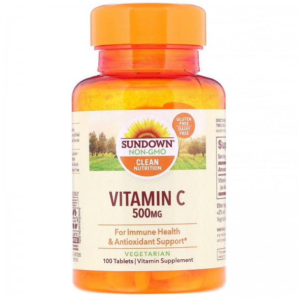 Sundown Naturals витамин C 500 мг 100 таблеток
