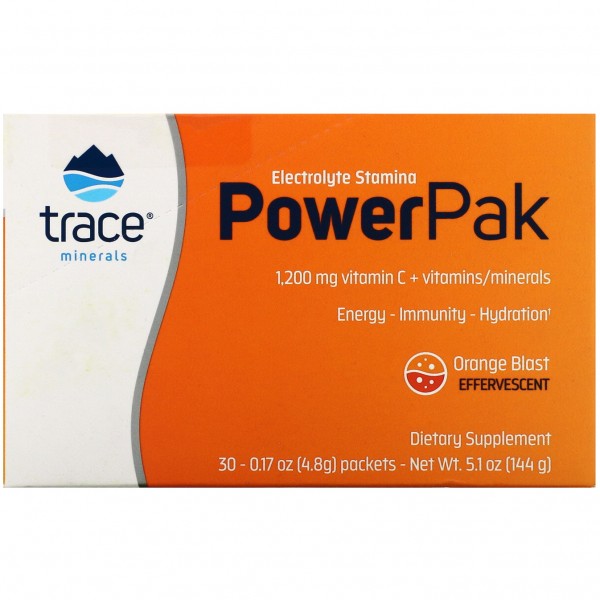 Trace Minerals Research Электролиты PowerPak для п...