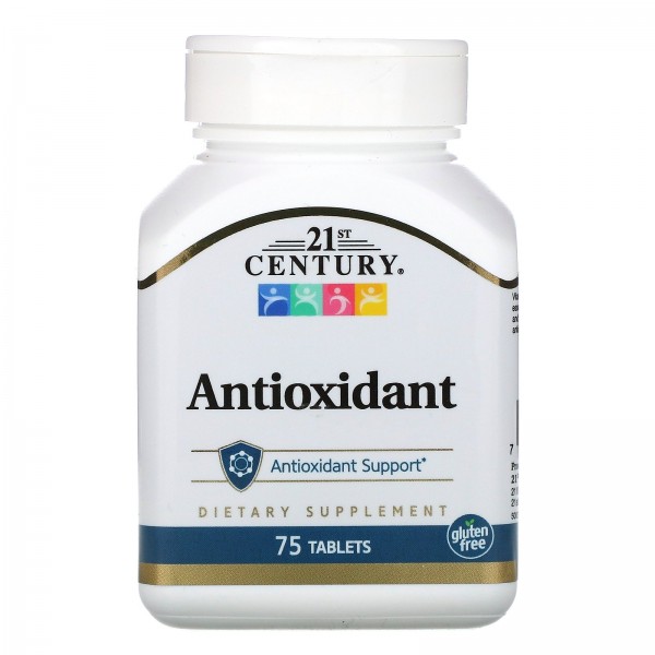 21st Century антиоксидант 75 таблеток