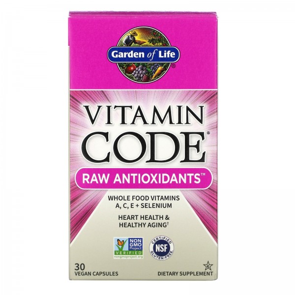 Garden of Life Витамин Code RAW Антиоксиданты 30 в...