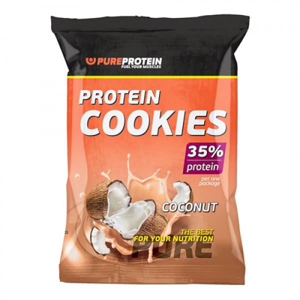Pure Protein Печенье `Кокос`, высокобелковое 80 г...