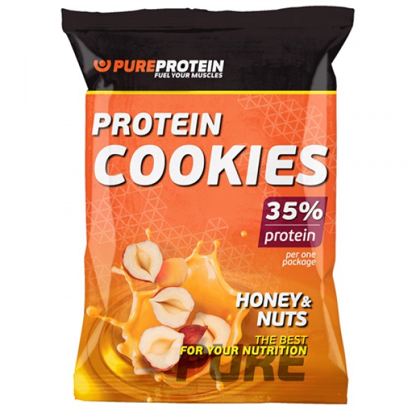 Pure Protein Печенье `Мед и орехи`, высокобелковое...