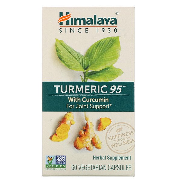 Himalaya Turmeric 95 с куркумином 60 вегетарианских капсул