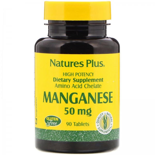 Nature's Plus Марганец 50 мг 90 таблеток...