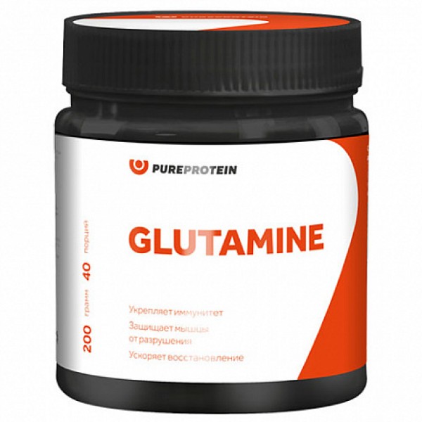 Pure Protein Глютамин 200 г Лимон