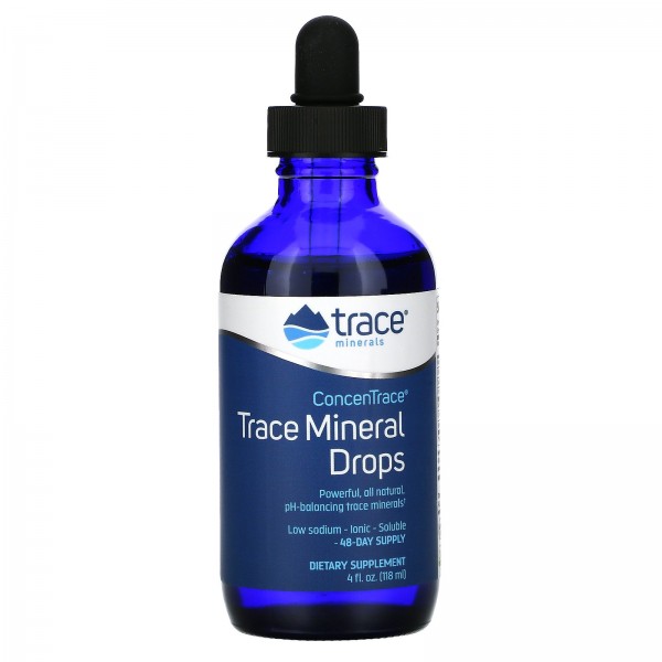 Trace Minerals Research Микроэлементы ConcenTrace в каплях 118 мл