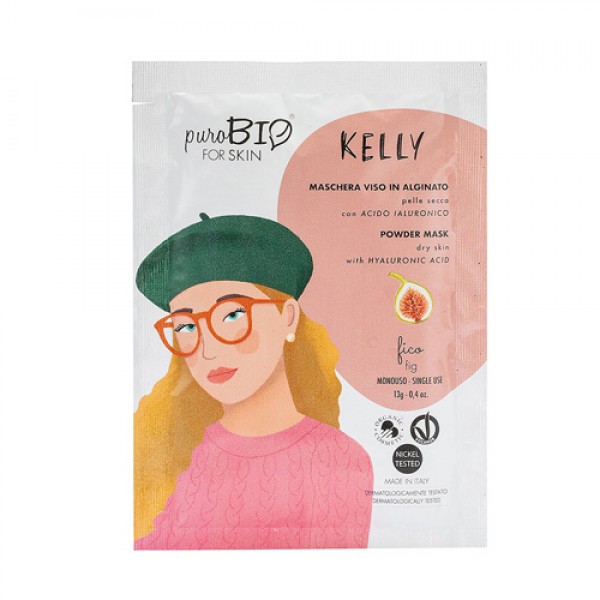 PuroBio Альгинатная маска `Kelly, инжир` для сухой...