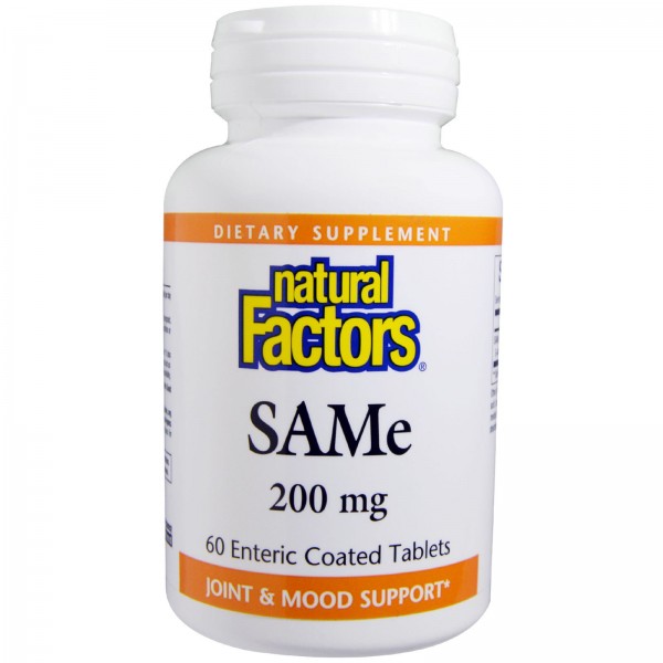 Natural Factors SAM-e (S-Adenosyl-L-Methionine) IS...