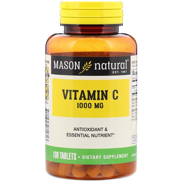 Mason Natural Витамин С 1000 мг 100 таблеток...