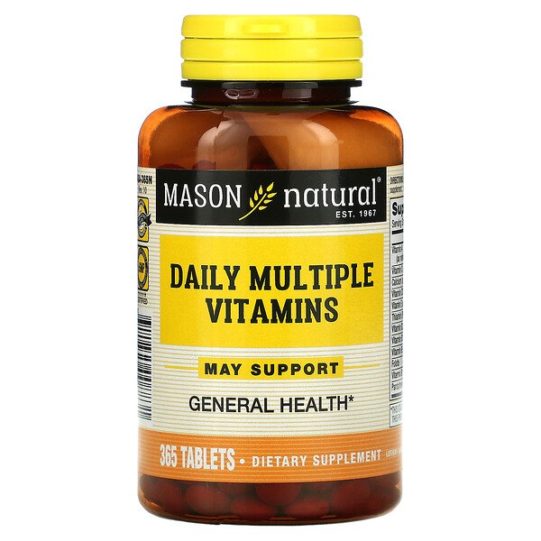 Mason Natural Мультивитамины 365 таблеток...