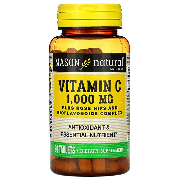 Mason Natural Витамин C 1000 мг 90 таблеток...