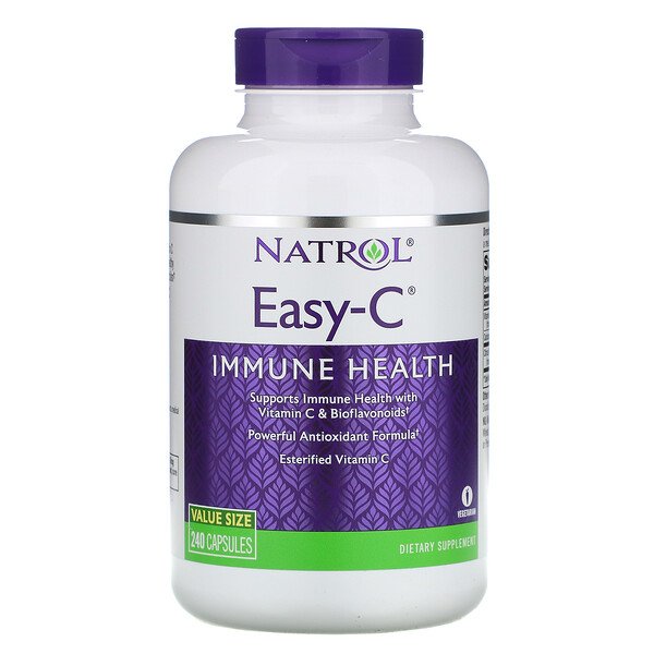 Natrol Витамин C 500 мг Easy-C 240 капсул...