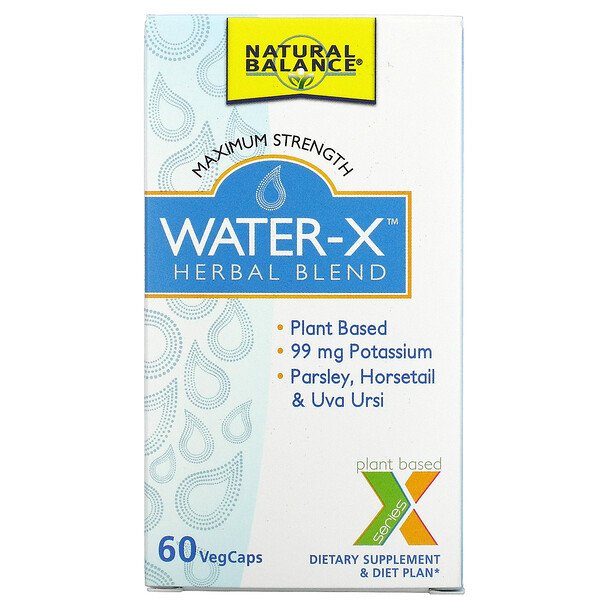 Natural Balance Water-X контроль веса 60 вегетариа...