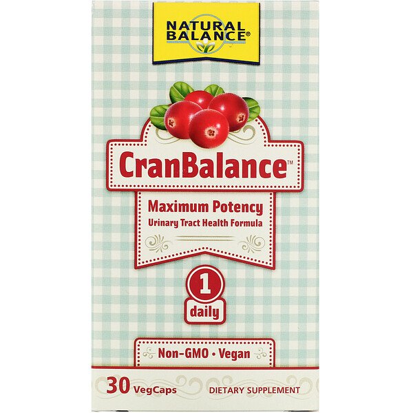 Natural Balance CranBalance для здоровья мочевывод...