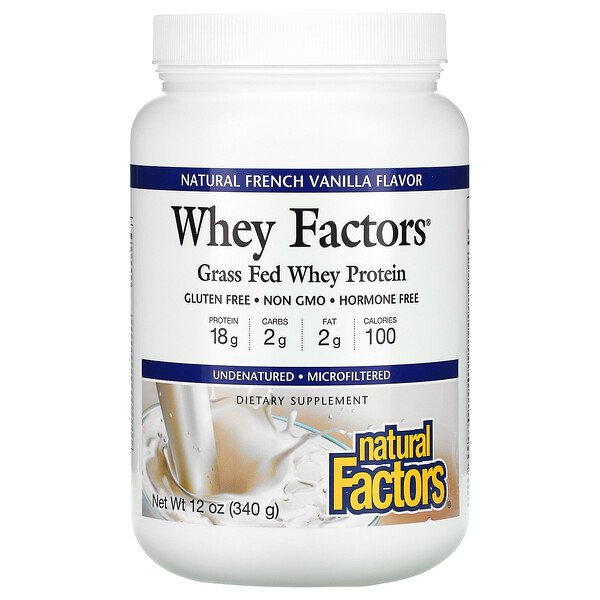 Natural Factors Whey Factors сывороточный протеин ...