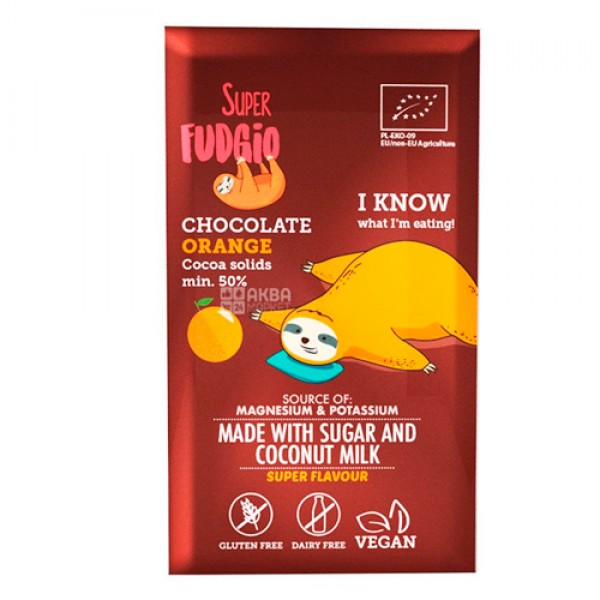 Super Fudgio Шоколад с апельсином 80 г...