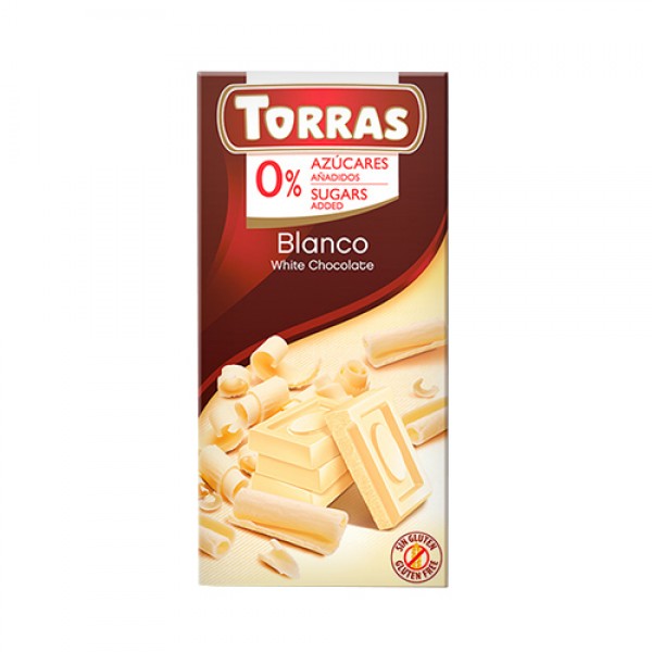 Torras Шоколад белый 75 г
