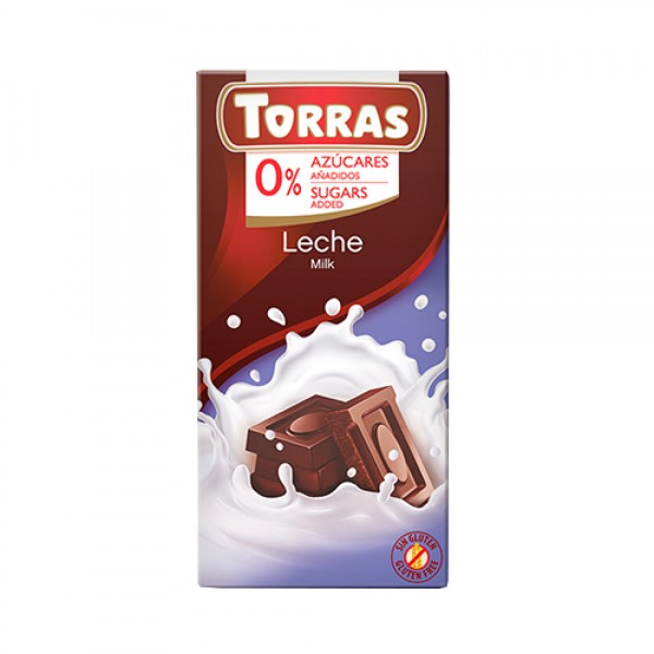Torras Шоколад молочный 75 г