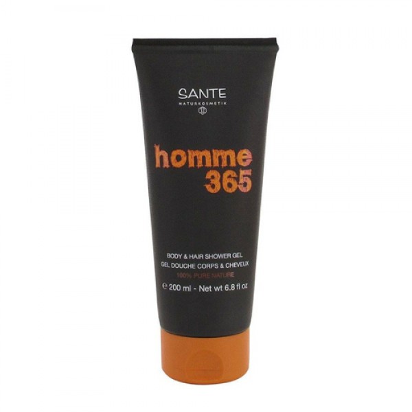 Sante Шампунь-гель для душа мужской 'Homme 365' 200 мл