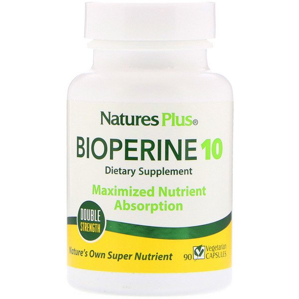 Nature's Plus Биоперин 10 мг 90 вегетарианских кап...