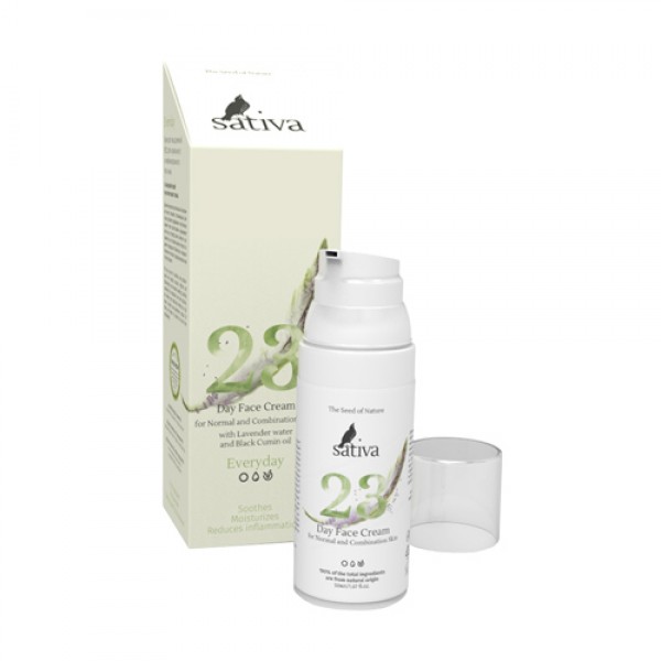 Sativa Крем для лица `Дневной №23` для нормального и комбинированного типа кожи 50 мл