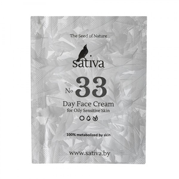 Sativa Крем для лица дневной №33, пробник 1,5 мл...