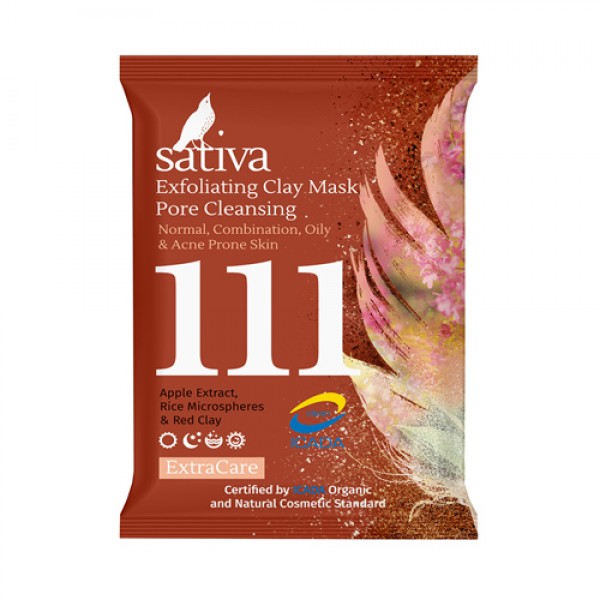 Sativa Маска-гоммаж для очищения пор №111 15 г...