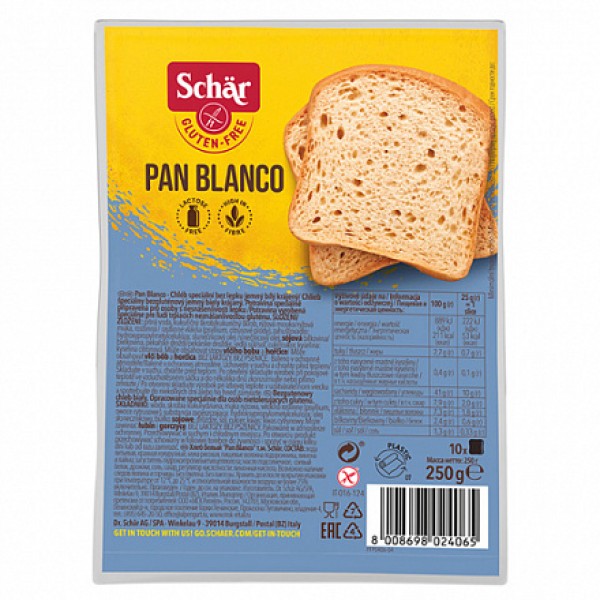 Schaer Хлеб белый `Pan Blanco` 250 г