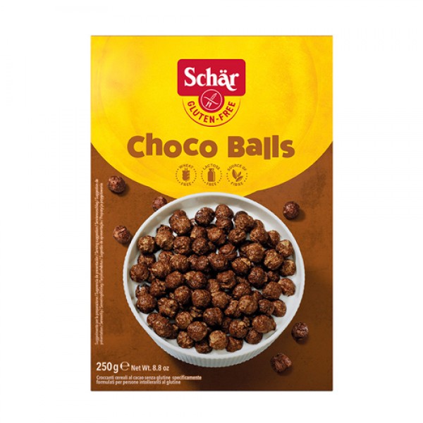 Schaer Сухой завтрак `Choko Balls`, шарики шоколадные 250 г