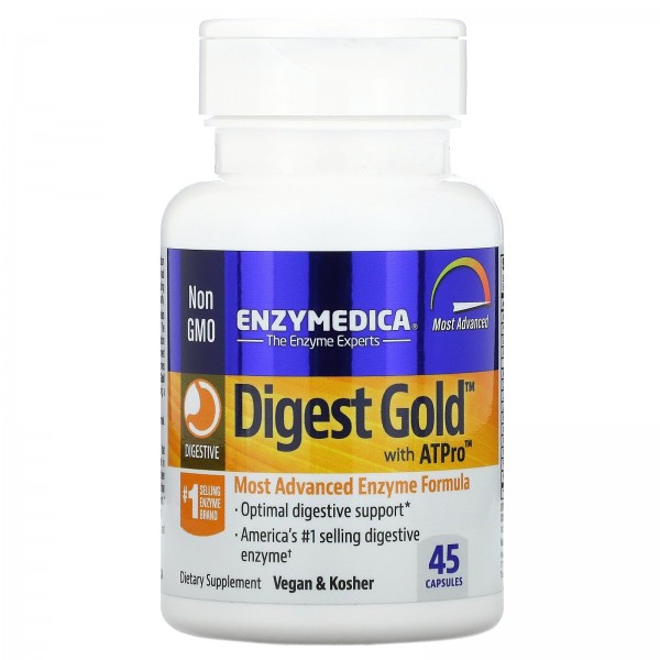 Enzymedica DigestGold с ATPro добавка с пищеварите...