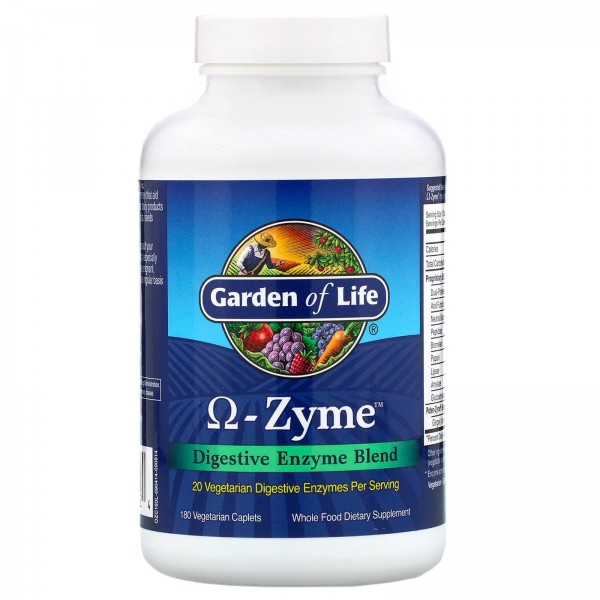 Garden of Life Omega-Zyme смесь пищеварительных фе...
