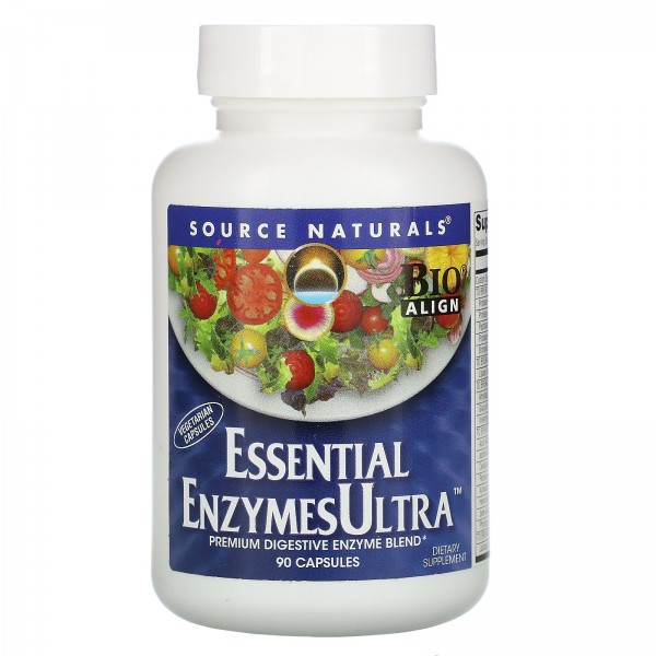 Source Naturals Essential Enzymes Ultra 90капсул...
