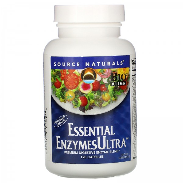 Source Naturals Essential EnzymesUltra 120капсул