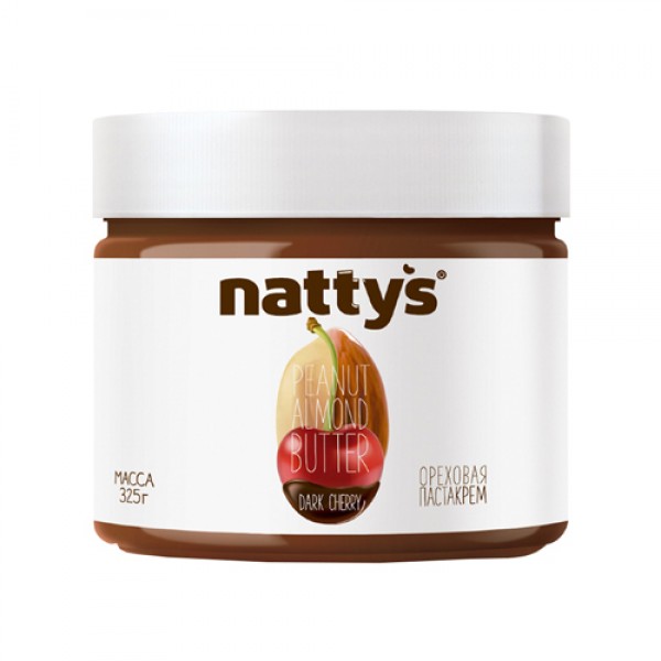 Natty's Паста ореховая `Dark Cherry` с вишней и мё...