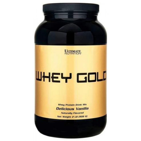 Ultimate Nutrition Протеин Whey Gold 908 г Ваниль