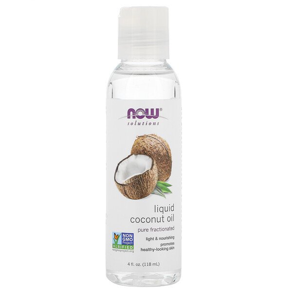 Now Foods Solutions жидкое кокосовое масло фракционированное 118 мл