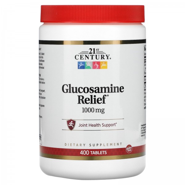 21st Century Glucosamine Relief 1000 мг 400 таблет...
