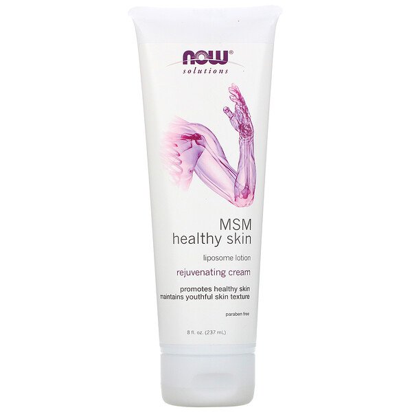 Now Foods Solutions MSM Healthy Skin липосомный лосьон с МСМ 237 мл