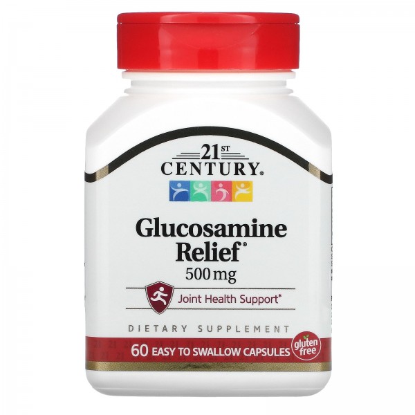 21st Century Glucosamine Relief 500 мг 60 капсул