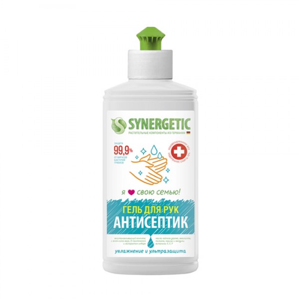 Synergetic Гель антибактериальный для рук 'Увлажнение и защита' 250 мл