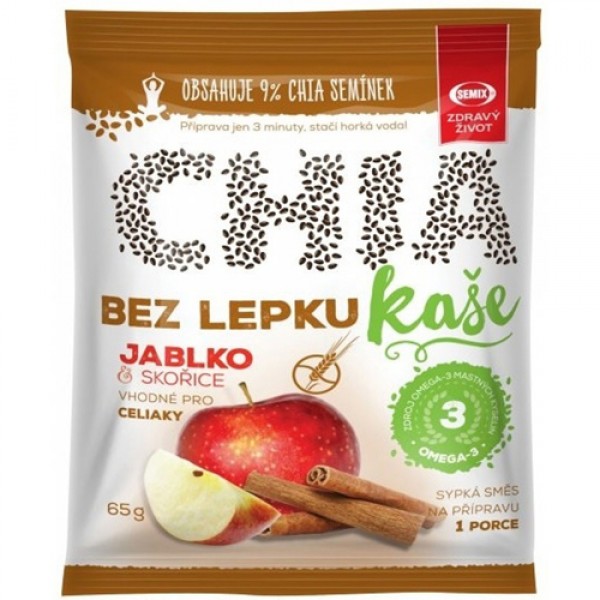 SEMIX Каша с семенами чиа, яблоком и корицей 65 г...