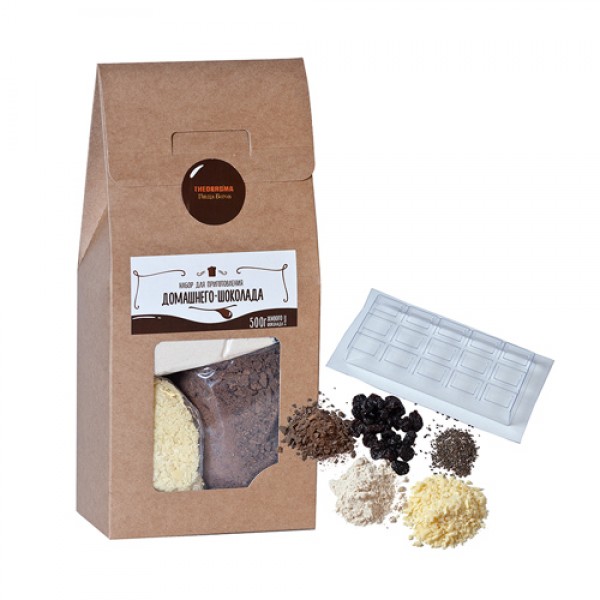 Theobroma «Пища Богов» Набор для приготовления домашнего шоколада 500 г