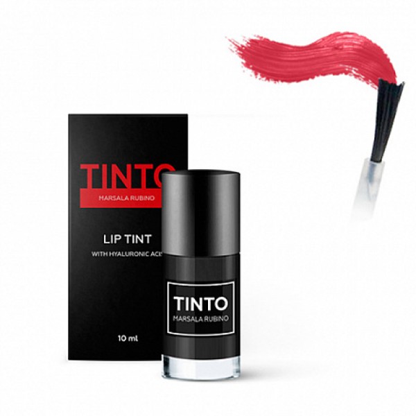 Tinto Тинт для губ 'Marsala rubino', пленочный, на...